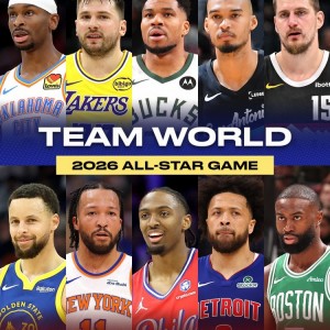 乐鱼体育登录-身高差！全明星首发中美国队最高的布朗 和世界队最矮的SGA一样高